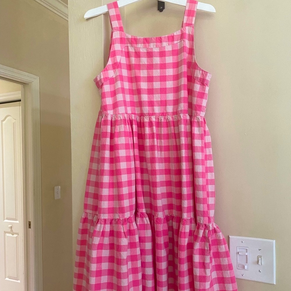 Thereabouts Plaid Pink Dress